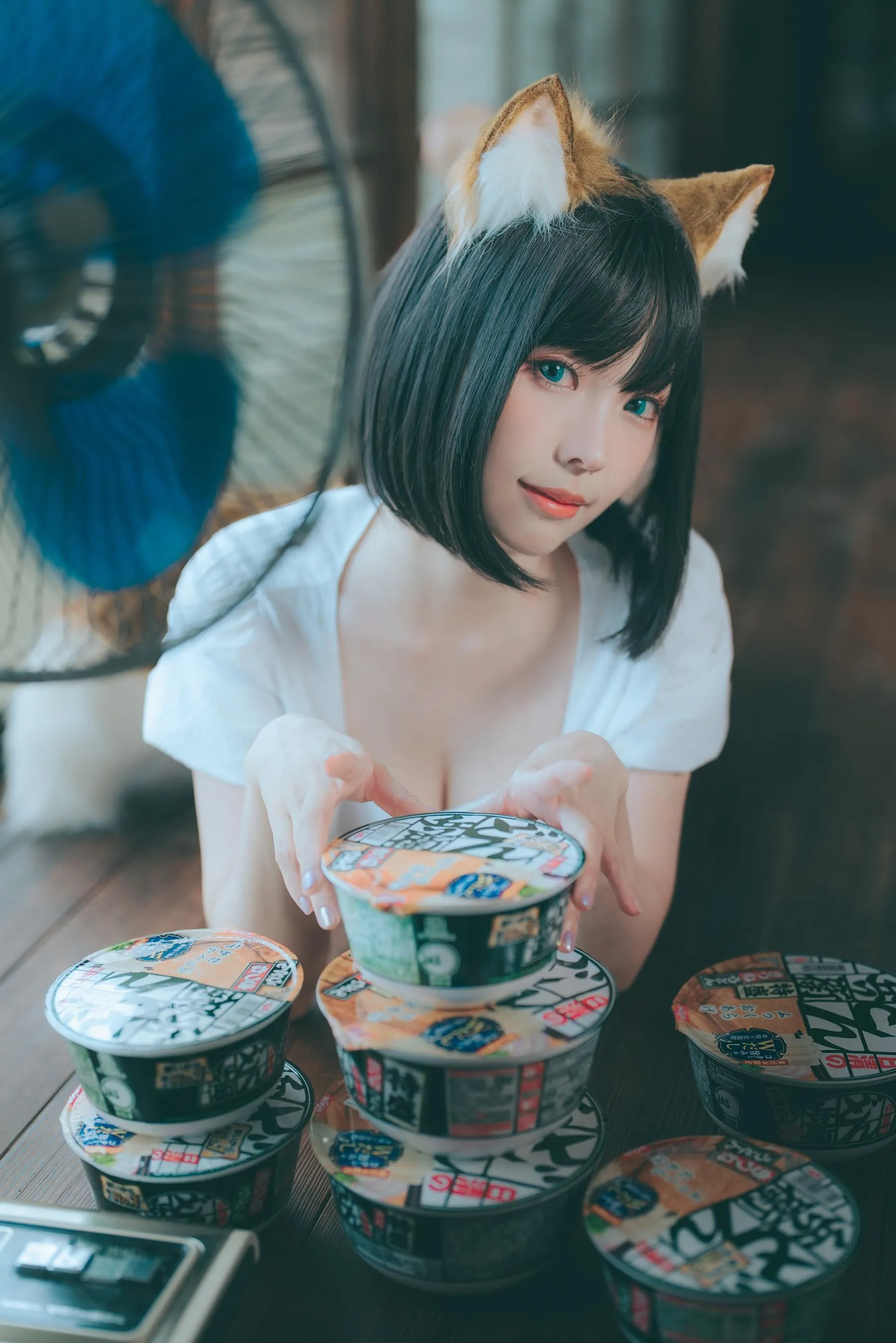 ElyEE子 – NO.114 2023.July B-Dongitsune ~White dress 白洋裝狐少女 [60P]插图3